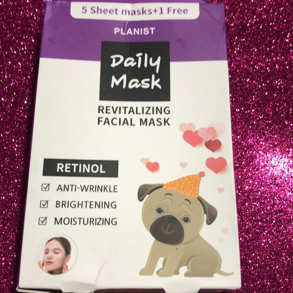 Pianist daily mask Revitalizing facial mask (6 pk)